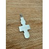 Ornate Orthodox Crucifix Pendant/Cross - Stainless Steel - 20.2g
