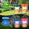 Solar Wasp Trap with LED Light - 2026 Upgraded Reusable