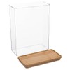 Storage container rectangular bamboo lid "eske" 4.3 l 5 five
