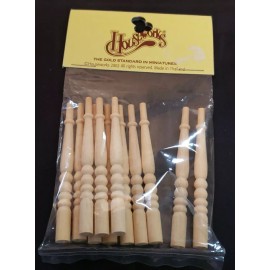 Houseworks MINIATURE DOLLHOUSE OR ROOM  BOX PORCH SPINDLES # 7009