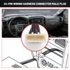RED WOLF 24 PINS Backup Camera T-Harness for 2014-2019 Toyota