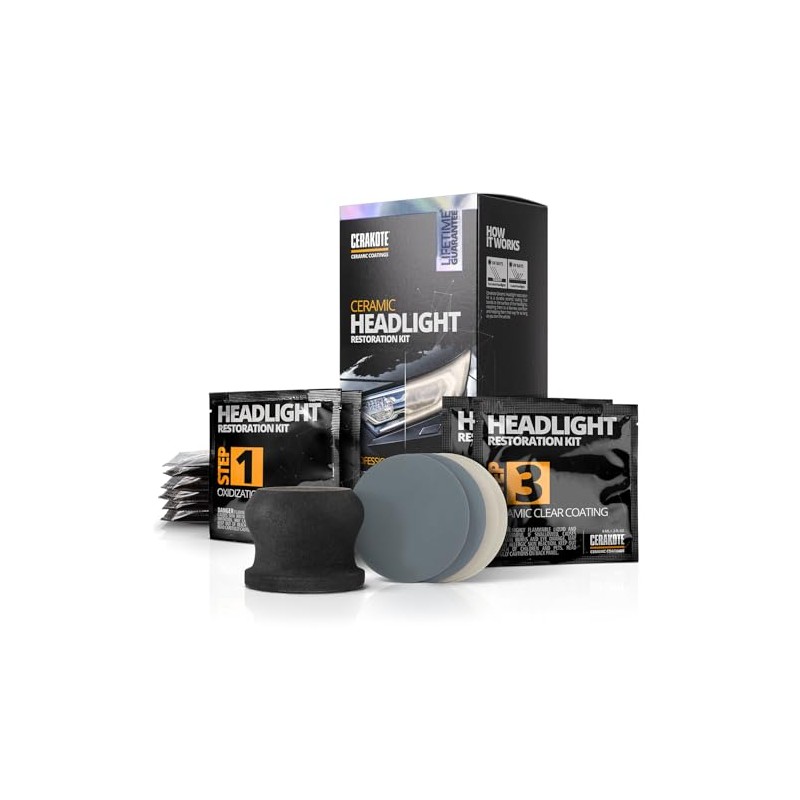 Cerakote Ceramic Headlight Restoration Kit - Like New Condition