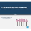 Bosch 1x PRO Steel Mounted Point Set for 6 mm
