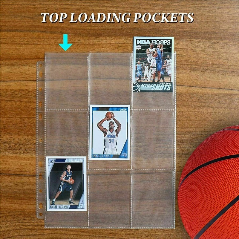 Luxury Vault LLC Trading Card Album Binder Protector Pages Sleeves