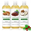 【100Ml*3Pcs】VEROA Body Oil 100% Almond Oil & Grapeseed Oil &