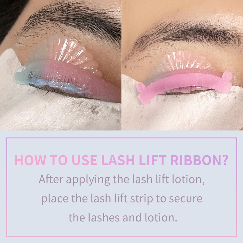 Lomansa Lash Lift Ribbon, Lash Lift Tool, Prevent Eyelashes from