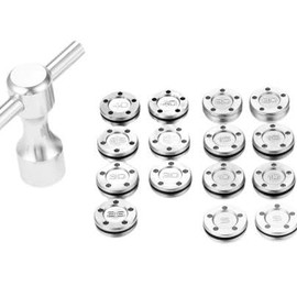 Newest Scotty Cameron Butter Weights 2 + T-Wrench Set 5g, 10g, 15g, 20g, 25g, 30g, 35g, 40g, Studio Select California (20)
