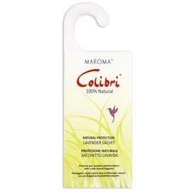 3 Hanging Anti Moth Lavender Sachets - Natural Lavender - Natural Moth Repellents for use in drawers, wardrobes and storage bags