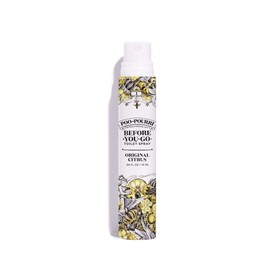 Poo-Pourri Before-You-Go In a Pinch Toilet Spray, Travel Essentials, Original Citrus .34 Fl Oz, Up to 20 Uses, On-The-Go Bathroom Odor Deodorizer with Essential Oils, TSA Approved Size, Lemon Bergamot