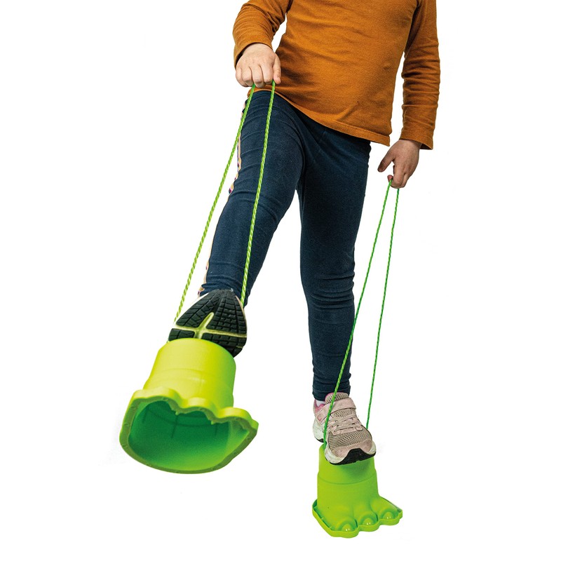 Funtime Gifts 10695 Dinosaur Feet, Green, One Size