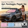 Zuquik Parasole per Auto a Ombrello 145 x 85cm con