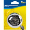 Maxi Universal Fahrradklingel Stahl verchromt Durchmesser 6,8
