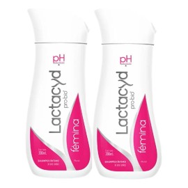 Shampoo Lactacyd Pro Bio Íntimo Con 2 Piezas Con 220 Ml