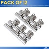 1InTheOffice Magnetic Clips for Refrigerator, Heavy Duty Refrigerator Bulldog Magnet