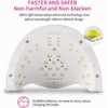 VOICEPTT - Lámpara UV para Uñas, 80W 36LED Secador de