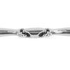 135mm Horse Mouth Bit Stainless Steel Horse Cheek Snaffle for