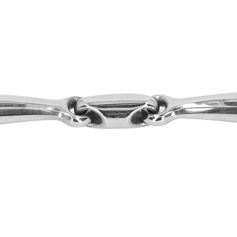 135mm Horse Mouth Bit Stainless Steel Horse Cheek Snaffle for