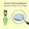 Cute Mini Vase Magnets for Fridge – 5 Pcs Tiny
