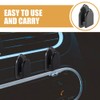 TOPPERFUN 30 Pcs Car Hooks Stick on Mini Adhesive Hooks