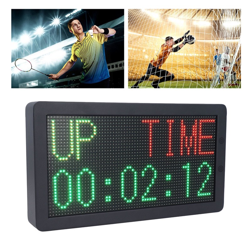 Electronic Scoreboard with Timer Remote Control Digital Score Counter for