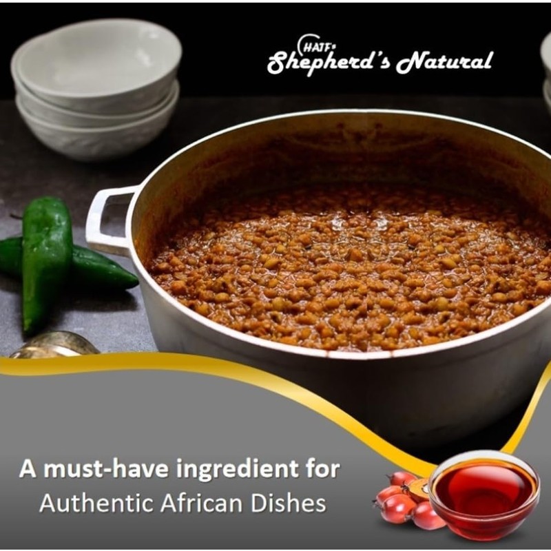 HATF's Shepherd's Natural Red Palm Oil, 16.9 fl. oz, 500ml