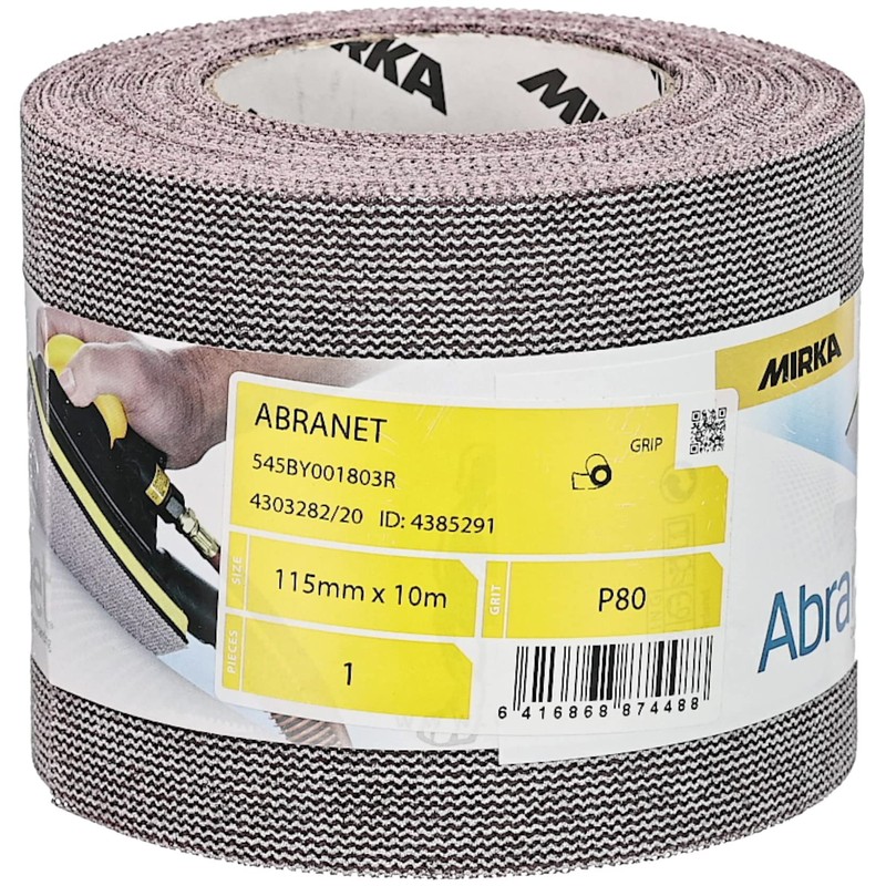 Mirka Abranet Roll 115mm x 10m P80 Grit