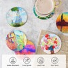 Monet Impression Sunrise Drinks Absorbent Coasters with Holder Set of
