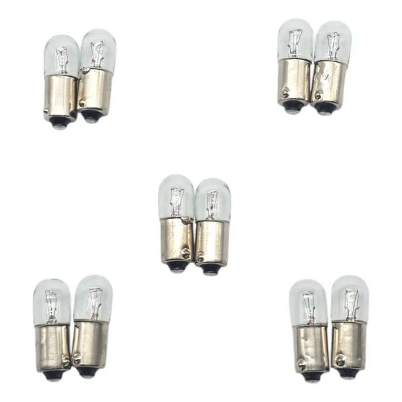 Foco Bayoneta 24v 3w Ba9s 10x28 B3041 10pz