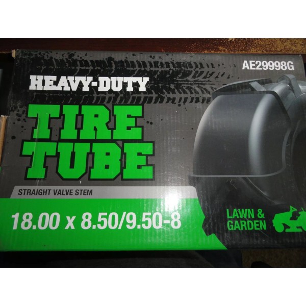 Test Rite 1 Heavy Duty 18X8.50/9.50-8 Rubber Inner Tire Tube