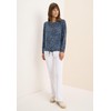 Cecil Damen Print-Bluse mit Tunnelzug