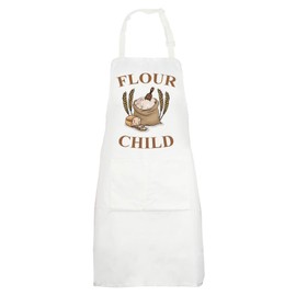 MYSOMY Sourdough Starter Apron Sourdough Bread Apron Sourdough Mama Apron Bread Maker Gifts Bread Baking Apron (FLOUR CHILD uk)