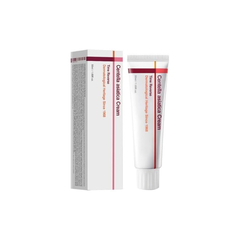 Crema hidratante antiedad con Centella Asiática para piel seca y
