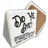 Did Ye, Aye? Scottish gift idea, Scotland Marble-Stone Coaster, Scottish,