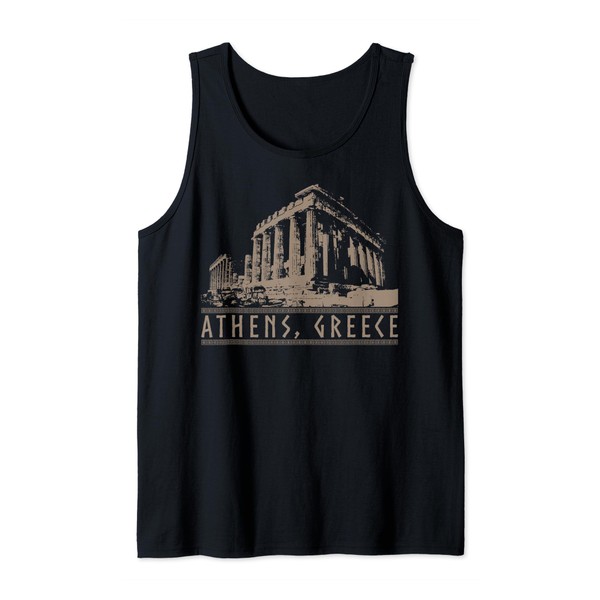 Athens, Greece Parthenon Acropolis Greek Mythology Athenian Tank Top