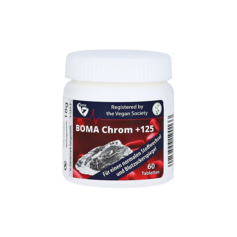 Chrome + 125 Tablets Pack of 60