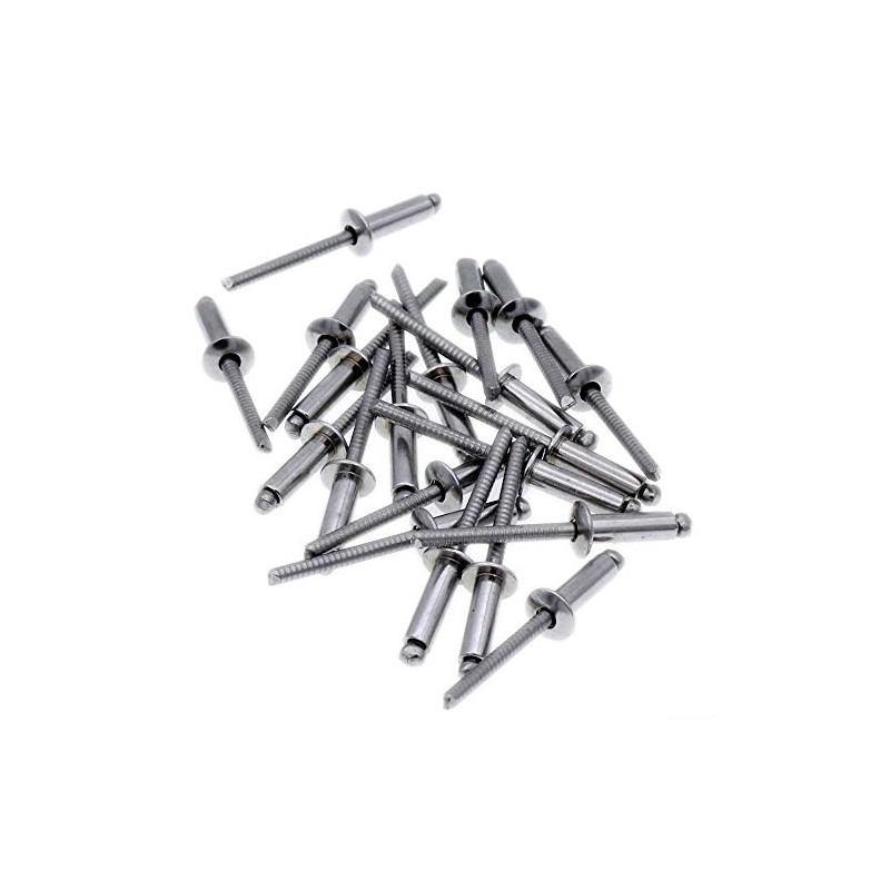 M3.2 (3.2mm x 16mm) Dome Blind Rivet - Stainless Steel