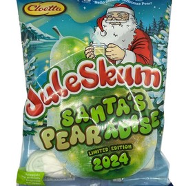 Cloetta Juleskum Swedish Candy - Original, Pearadise, Christmas Tree - Sweet Festive Treats Candies Snack swedish  candy mix - Flavor: Santa's Pearadise