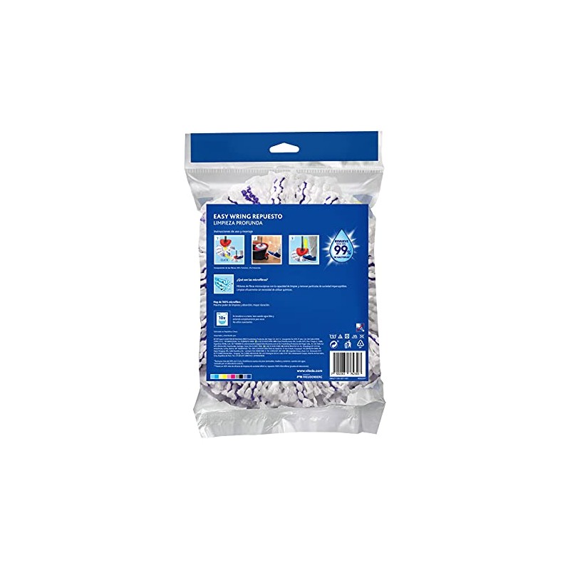 Repuesto Trapeador Microfibra Limpieza Profunda Vileda