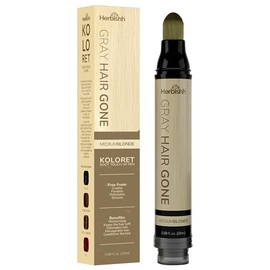 Herbishh Lápiz para retocar las raíces del cabello, cobertura instantánea de canas y pérdida de cabello, corrector para líneas de cabello finas, color