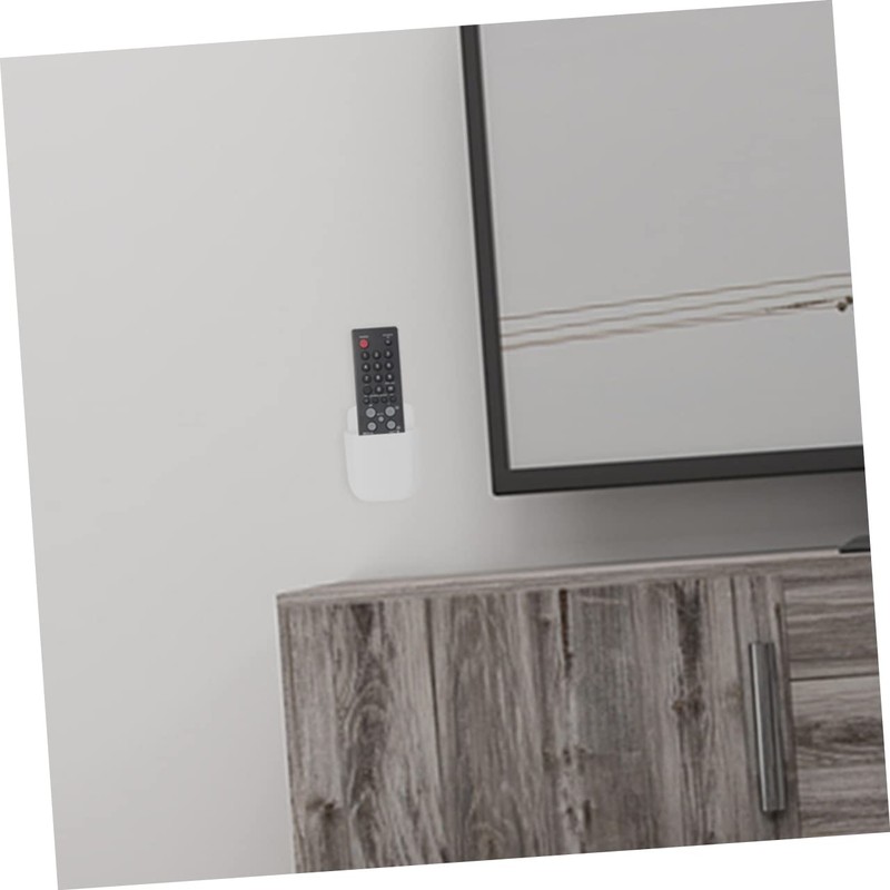 KICHOUSE Wall-mounted Phone Holder Wall Pencil Organizer Remote Control Storage