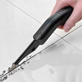 Grout Removal Tool,1 handle and 10 grouting saw blades