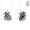 VVO Fasteners Plastic Side Body Moulding Strip Trim Clip, Grey