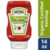 Heinz Organic Ketchup Inverted Bottle, 14 oz. (Tabletop condiments)