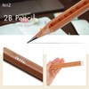 NiiZ - 2B Pencil with Eraser - Pack of 12