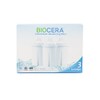 Biocera Alkaline Water Filter Jug Replacement Cartridges - Pack of