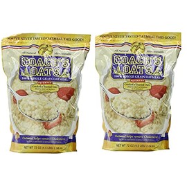 Coach's Oats 100% Whole Grain Oatmeal, 4.5 lbs (2-Pack)