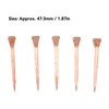250Pcs Horseshoe Nails Copper Plated Rustproof Equestrian Riding Equipment Pet