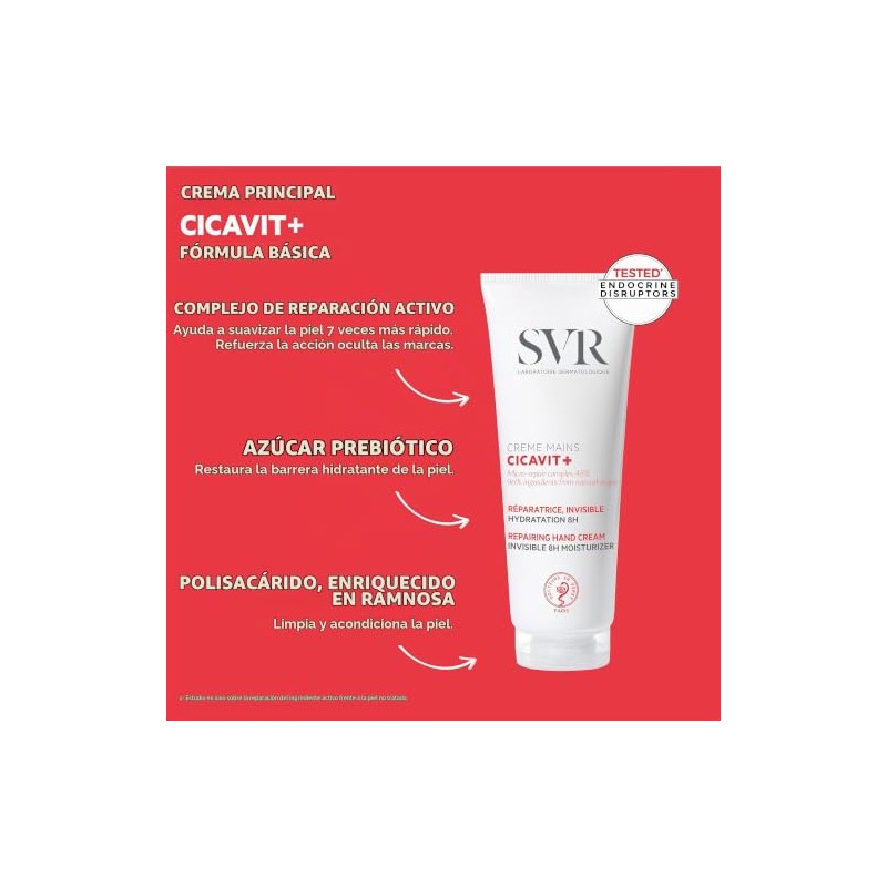 SVR Cicavit Crema Protectora para Manos para Piel Irritada y