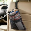 High Road Hanging Car Trash Bag with Waterproof Leakproof Liner,