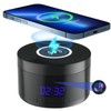 Indoor Camera with Clock and Wireless Charging, 1080P WiFi Cameras